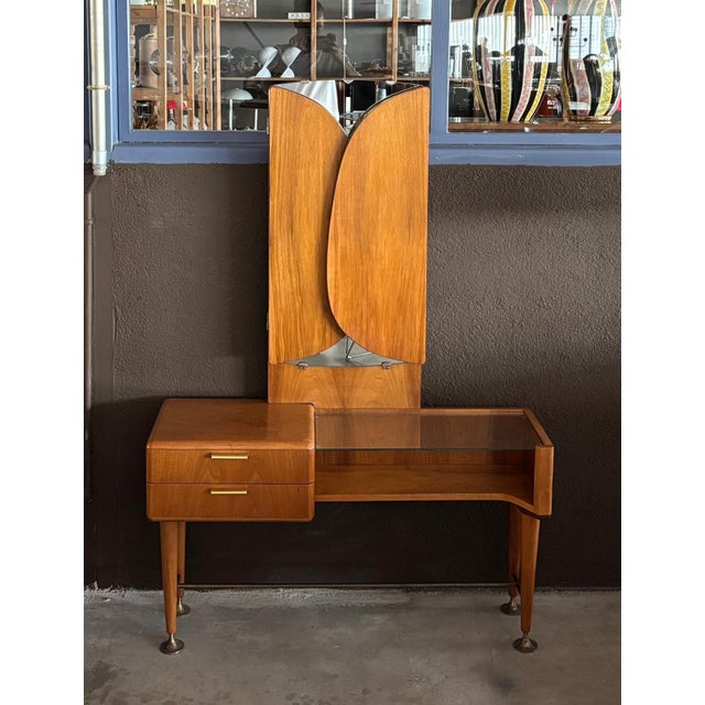 Mid-Century Modern Walnut Dresser by A.A. Patijn for Zijlstra, 1950s For Sale - Image 4 of 5