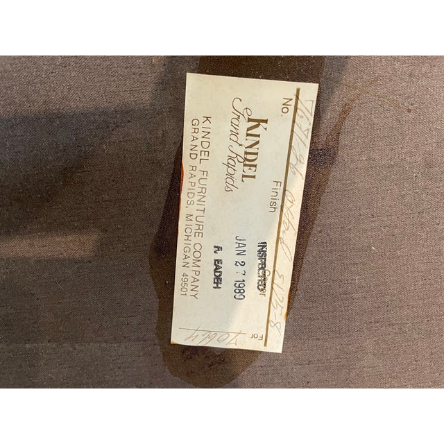 Kindel Flame Mahogany Georgian Regency Dining Set With Leaves - Set of 12 For Sale - Image 12 of 12