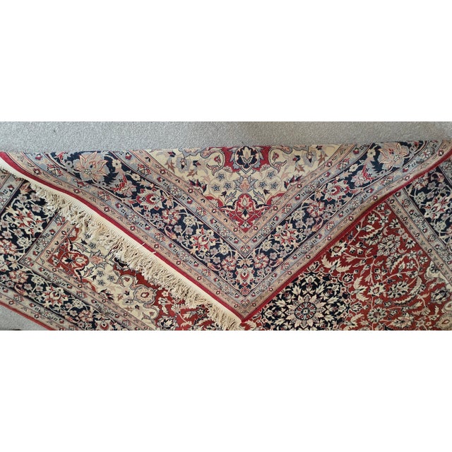 Large Rug in Wool, 1920s For Sale - Image 6 of 13