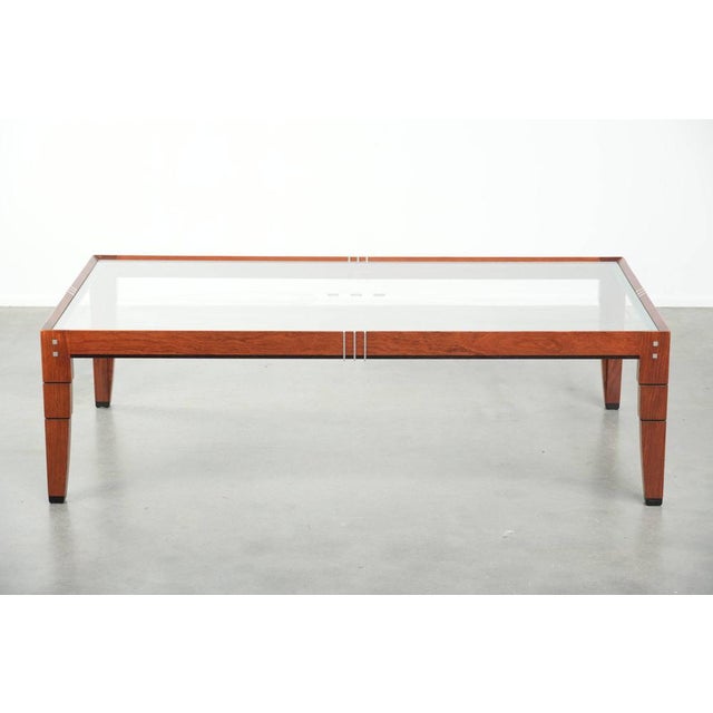 Art Deco Decoforma Series Coffee Table with Glass Top from Schuitema For Sale - Image 4 of 12