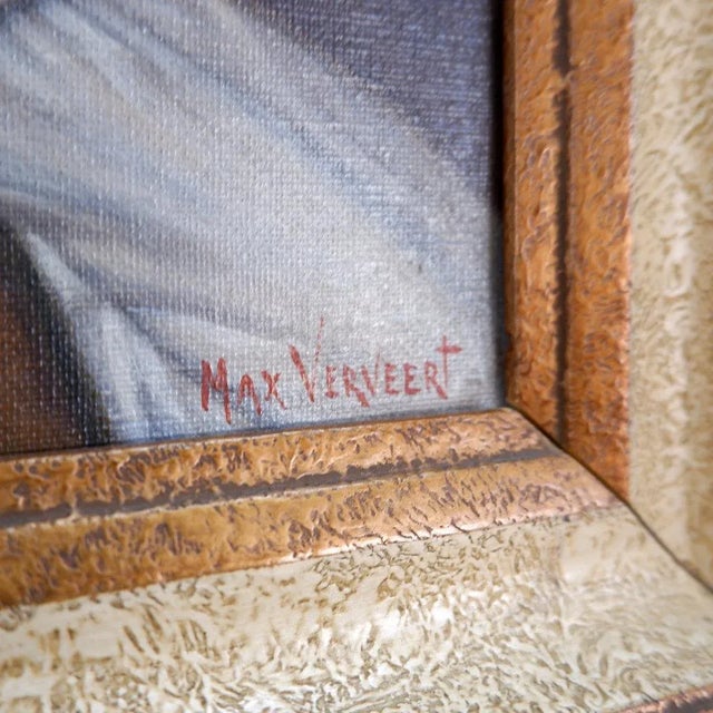Max Verveert, Portrait, Painting on Canvas For Sale - Image 5 of 12