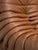 Ligne Roset Togo Three-Seater Sofa in Dark Cognac Leather by Michel Ducaroy for Ligne Roset For Sale - Image 4 of 12