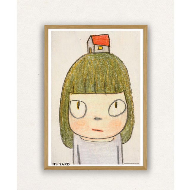 Contemporary Yoshitomo Nara, Thinking My Home, 2021, Paper For Sale - Image 3 of 5