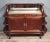 Brown Large Art Nouveau Buffet in Mahogany and Embossed Leather For Sale - Image 8 of 8