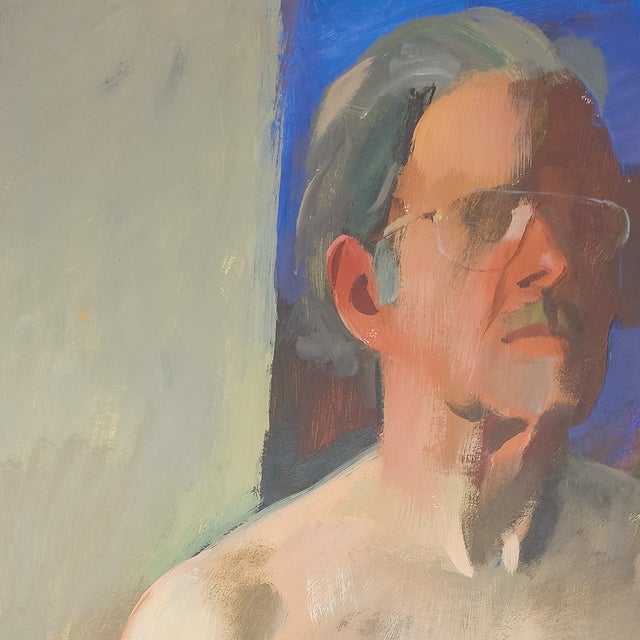 Contemporary Serge Hollerbach Self-Portrait - Serge Hollerbach, C. 1979 For Sale - Image 3 of 8