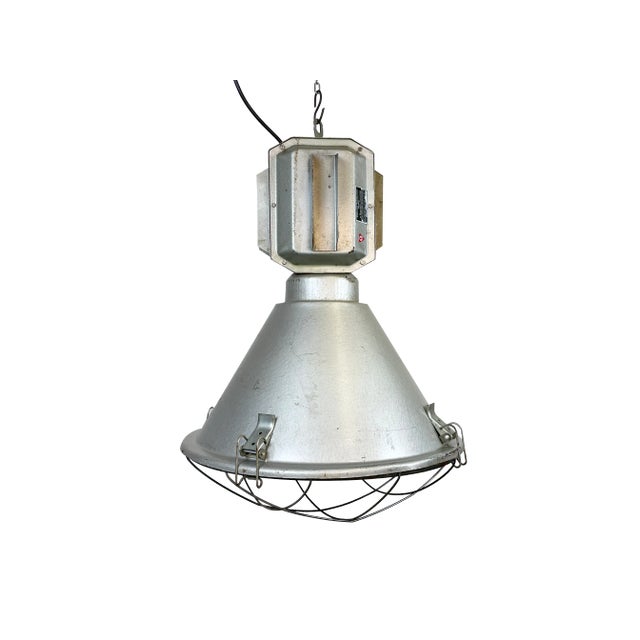 Polish Industrial Factory Ceiling Lamp from Mesko, 1990s For Sale