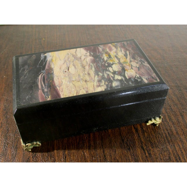 Lapidary Box With Jasper Top For Sale - Image 4 of 9
