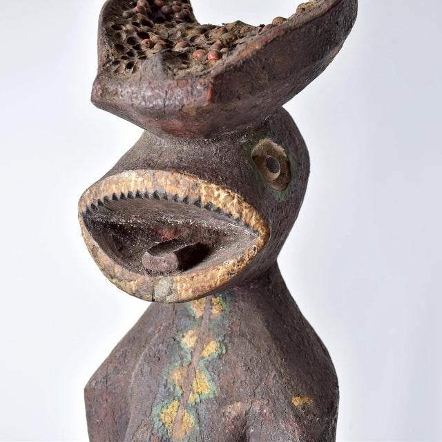 Early 20th Century Mama Mangam Female Fetish Figurine Nigeria For Sale - Image 13 of 17
