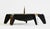 Rohac Candlestick Candlestick made around 1950. Richard Rohac (1906 – 1956). Brass, black patinated, polished on the...