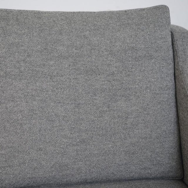 Model 2209 3-Seater Sofa by Børge Mogensen with Grey Fabric from Hallingdal, 1980s For Sale - Image 6 of 18
