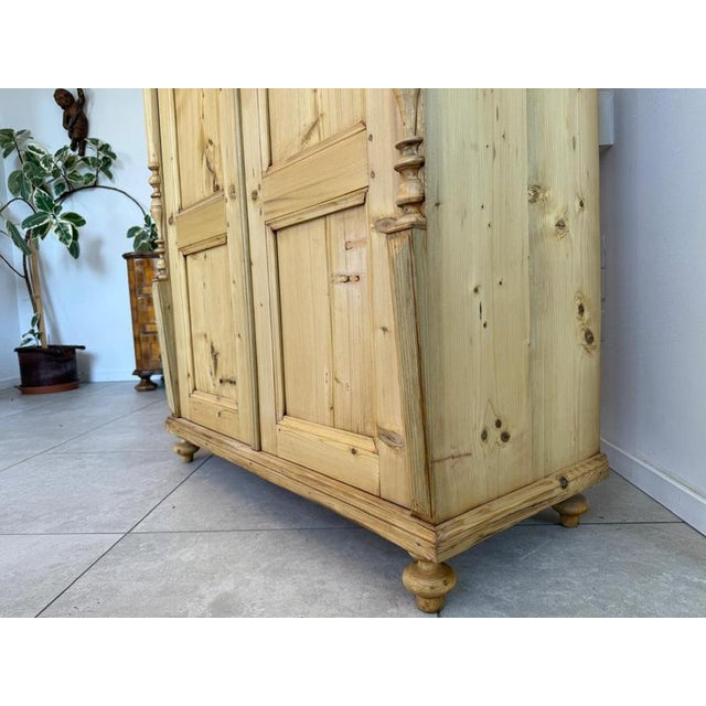 Gründerzeit Farmhouse Cupboard in Softwood For Sale - Image 11 of 12