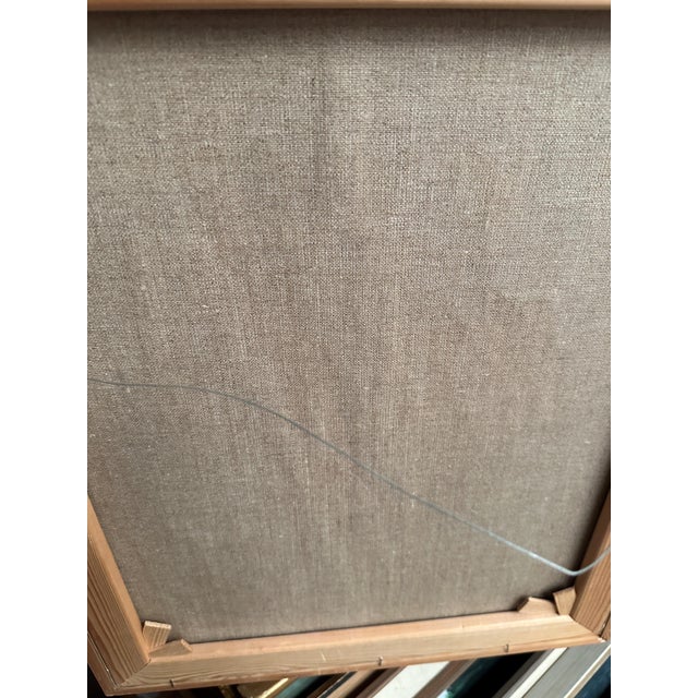 M. Hulander, Abstract Composition, 1960s, Oil on Canvas, Framed For Sale - Image 18 of 18