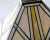 Frank Lloyd Wright Vintage Arts & Crafts Mission Frank Lloyd Wright Style Stained Glass Lamp Shade For Sale - Image 4 of 12