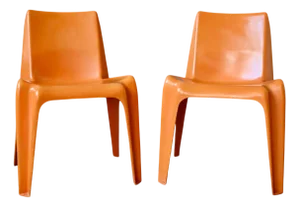 Set of Bofinger BA1171 Chairs by Helmut Bätzner, 1970s