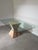 Mactan Stone Dining Table with Glass Top For Sale - Image 5 of 6