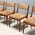 Vintage Dining Chairs in Beech, 1960s, Set of 5 For Sale - Image 3 of 9