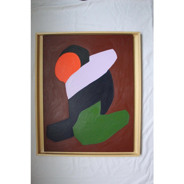 Bring color, connection, and emotion to your home with this unique abstract painting, evoking a warm embrace. Combining...