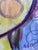 Contemporary Paintings by CL Auker, Mixed Media Colorful Face Triptych on Paper For Sale - Image 12 of 15