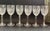Vintage Gorham Regalta Cut Diamond, Faceted Stem Crystal Goblets, Set of 6 For Sale - Image 9 of 10