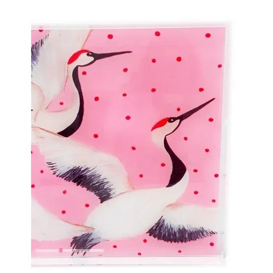 Transitional Babette, Cleo & Estelle Rouleau by Willa Heart Tray For Sale - Image 3 of 4