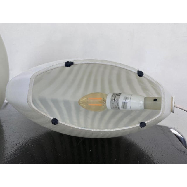 Glass Magical Table Lamps Glass Zebra Series Set from Peill & Putzler, 1960s, Set of 2 For Sale - Image 15 of 17