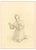 After Raphael, Kneeling Figure of a Youth, 1818, Engraving For Sale