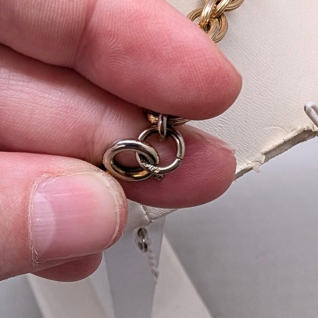 Metal Vintage 1960s Signed Napier Goldtone "Peach" Moonglow Drops Necklace For Sale - Image 7 of 11