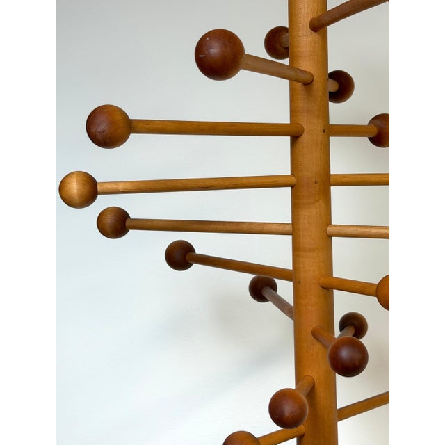 Scandinavian Modern Atomic Coat Stand, Style of Nanna Ditzel, Denmark, 1970s For Sale - Image 16 of 17