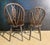 Brown Wheel Back Dining Chairs, 1960s, Set of 6 For Sale - Image 8 of 11