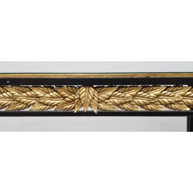 If you’re looking for a statement piece, this is it. It’s a heavy, solid metal coffee table with a great black and gold...