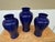 Blue Martino Interiors Short Neck Kwan-Yin Ceramic Vases, Set of Three For Sale - Image 8 of 11