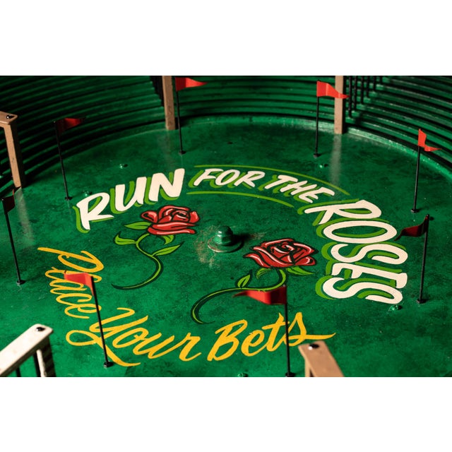 Antique 1900s Arlington Racetrack Thoroughbred Horse Racing Machine For Sale - Image 10 of 11