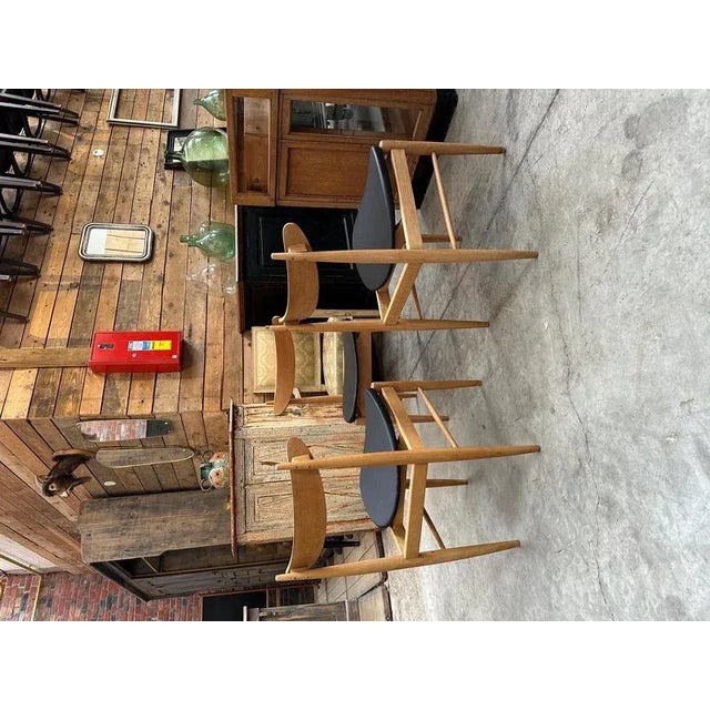 Scandinavian Chairs, 1960s, Set of 3 For Sale - Image 3 of 9