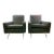 1950s Marco Zanuso Mid-Century Modern Italian Armchairs Designed - A Pair For Sale