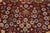 1990s Turkish Antique Hereke Red Blue Wool & Silk Rug - 4'0''x6'0'' For Sale - Image 5 of 10
