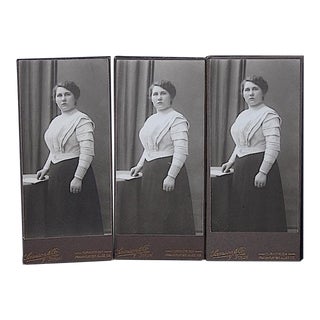 Antique Carte De Visite CDV Photographs of a Woman For Sale