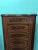 Brown French Chest of Drawers, 1950s For Sale - Image 8 of 11