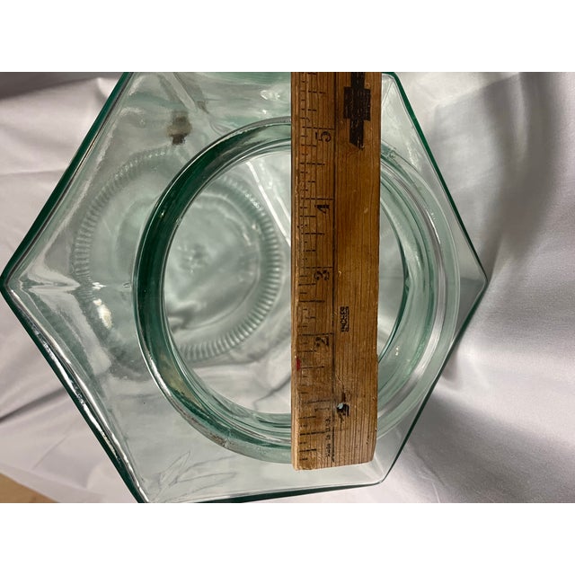 Italian Large Glass Italian Beverage Dispenser For Sale - Image 3 of 10