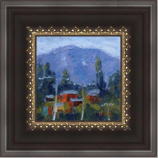 "Mt. Tamalpais Marin County" Contemporary Landscape Oil Painting For Sale - Image 10 of 12