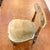 Hollywood Regency Vintage Hollywood Regency Neoclassical Vanity Chair / Slipper Chair in Sage Velvet With Giltwood Frame & Casters For Sale - Image 3 of 12