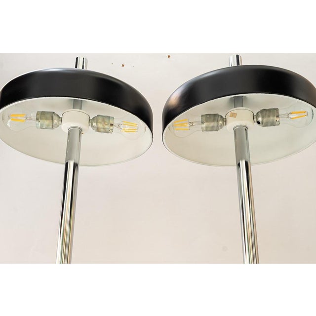 Mid-Century Mushroom Table Lamp from Hillebrand Lighting, 1970s For Sale - Image 6 of 17