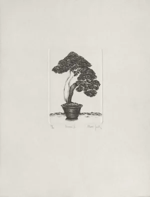 1982 Marc Jurt Bonzaï V Etching