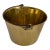 Large Antique H. W. Hayden Patent Waterbury Brass Bucket / Preserving Kettle C. 1870–1890 For Sale