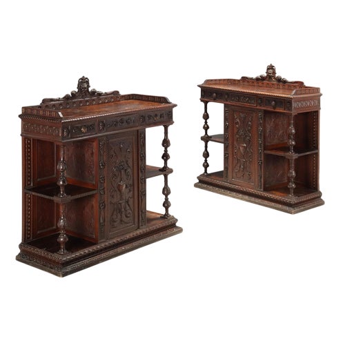 Neo-Baroque Style Sideboards, Set of 2 For Sale