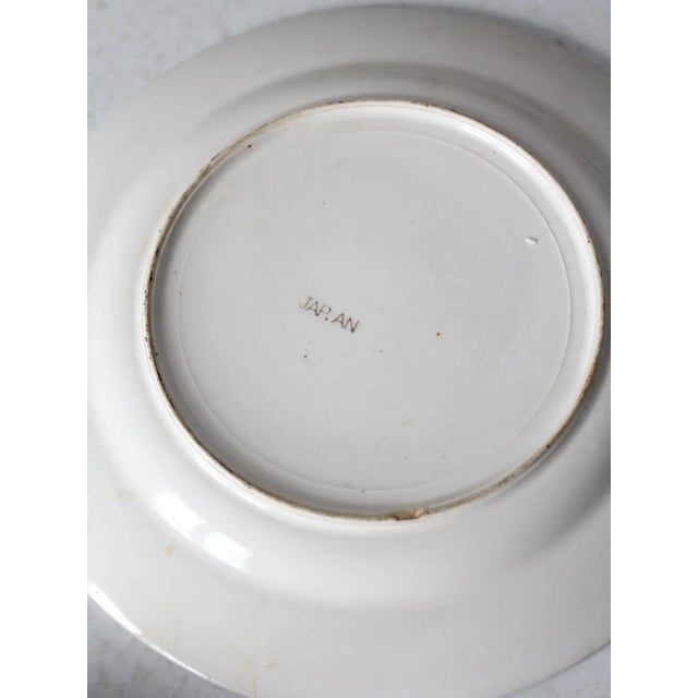 Vintage Japanese Blue Willow Ware Plate and Bowl Set of 2 For Sale - Image 11 of 12
