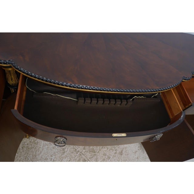 Ej Victor Regency Mahogany Gilded Sideboard For Sale - Image 10 of 18