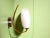 Vintage White Opaline Glass Wall Sconce, 1990s For Sale - Image 4 of 11