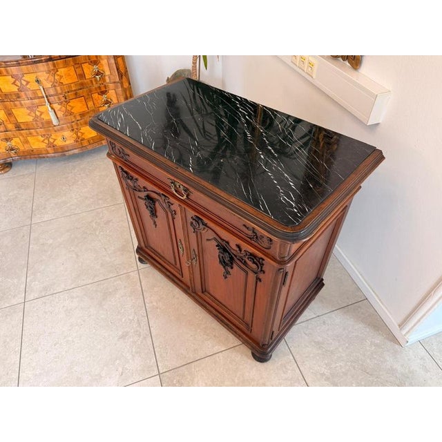 Antique Pfeiferlbarock Buffet in Oak For Sale - Image 6 of 11