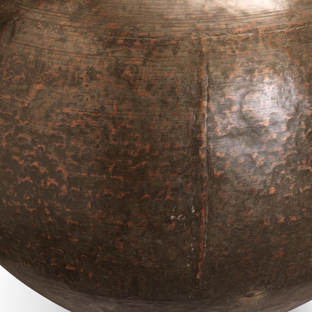 Large Vintage Copper Water Pot, 1940s For Sale - Image 4 of 5
