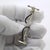 This vintage silver decorative object depicts a detailed bicycle pump miniature, crafted as a mechanical novelty or...